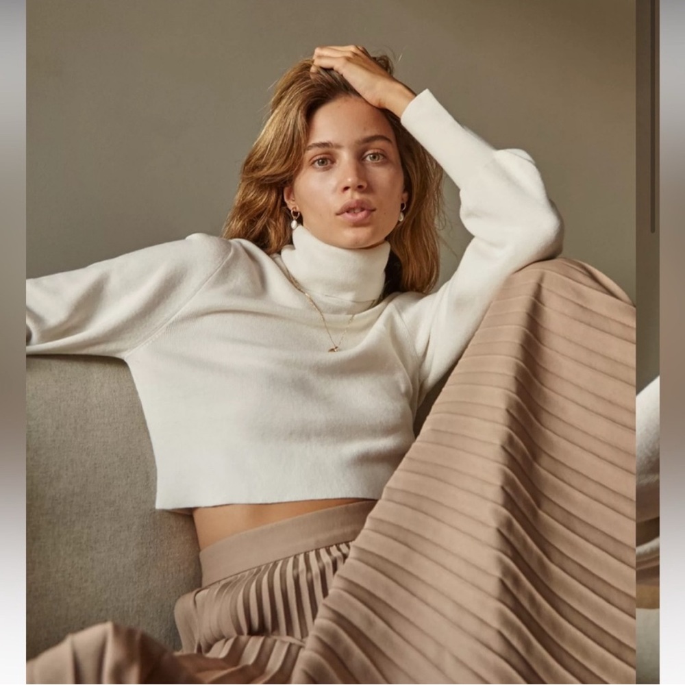 Wilfred Rebecca Turtleneck in Cream🤍